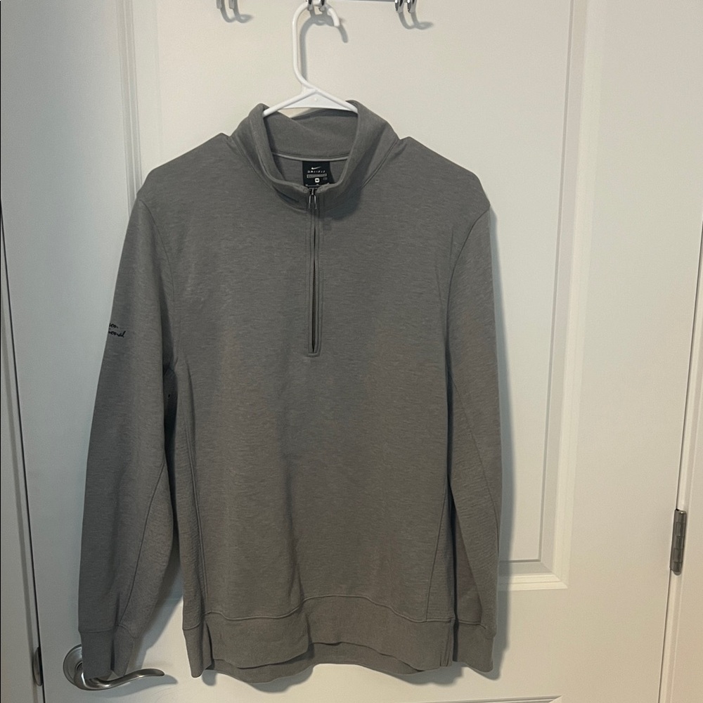 Callaway Men's Charcoal Zip-Up Sweater